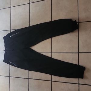 Mens Faux Suede Joggers